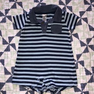 Carter’s, 6month collared one piece summer outfit